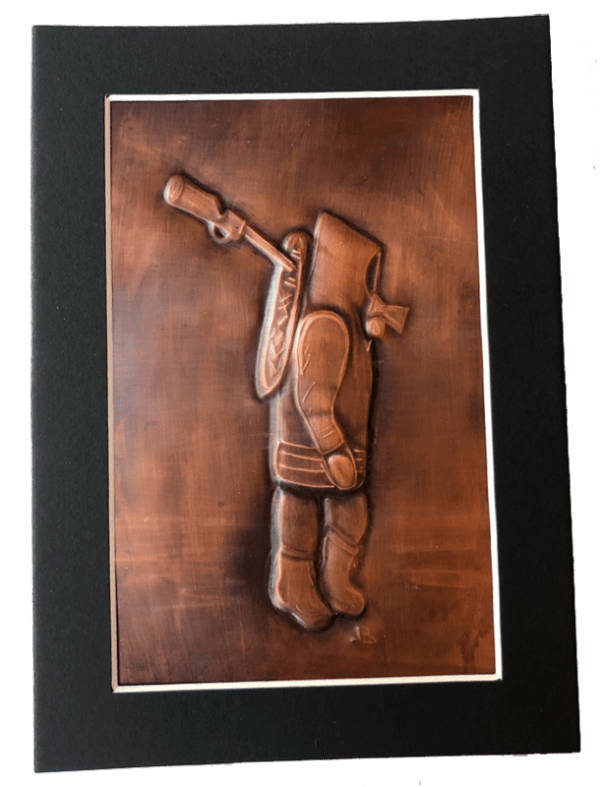 CT1 Inuit Hunter (copper tooling)