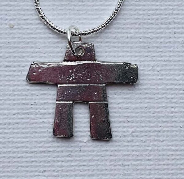 J19 Inukshuk Pendant (pewter)