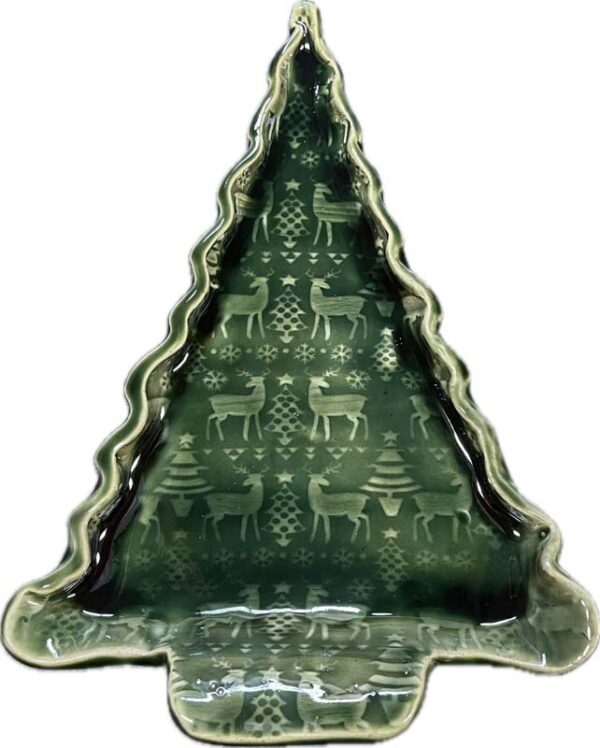 P18 Tree Serving Plate 7in